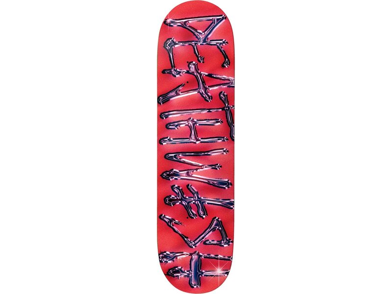 Deathwish Deathwish OG Spray Chrome Red Deck - 8.38