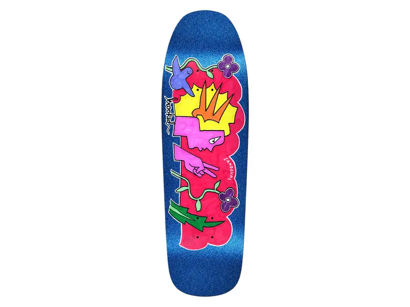 Krooked Krooked Sandoval Peace Sign Deck - 9.81