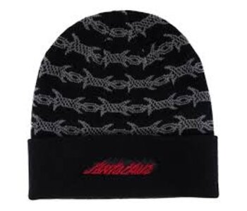 Santa Cruz Wired Flame Beanie - Black