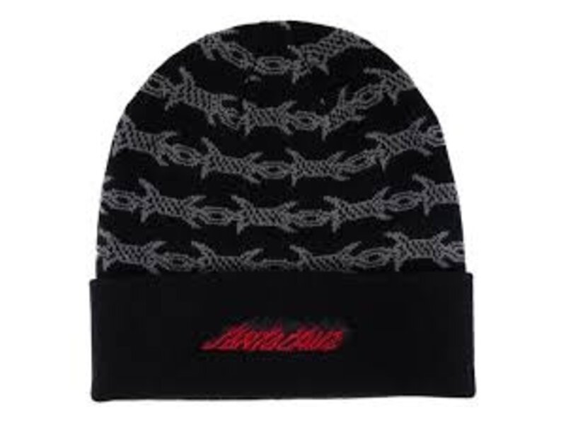 Santa Cruz Santa Cruz Wired Flame Beanie - Black