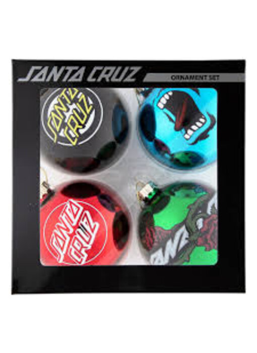 Santa Cruz 2025 Christmas Ornament Set - Multi