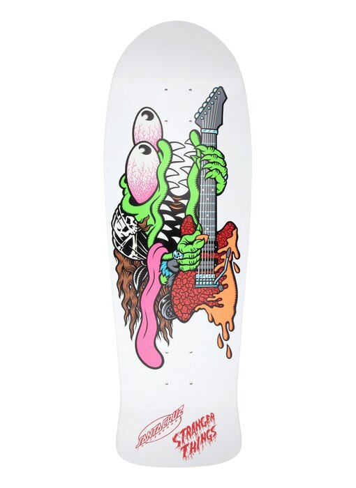 Santa Cruz Stranger Things Meek Slasher Eddie Reveal Deck - 10.1