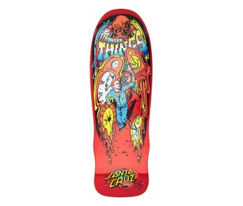 Santa Cruz Stranger Things Grabke Max Melting Clock Deck - 9.7