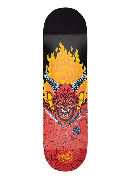 Santa Cruz Stranger Things Hellfire Club Deck - 8.25