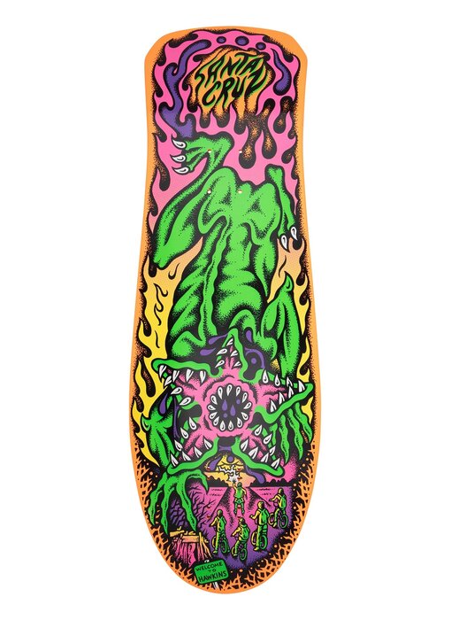 Santa Cruz Stranger Things Salba Demogorgon Deck - 10.3