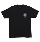Santa Cruz Santa Cruz Stranger Things Hellfire Pit S/S Heavyweight Black Shirt -