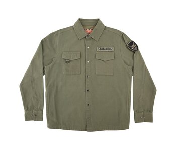 Santa Cruz Stranger Things Crawl Utility Army Jacket -