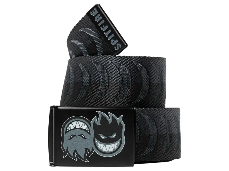 Spitfire Spitfire Eternal Crescent Jacquard Belt - Charcoal/Black