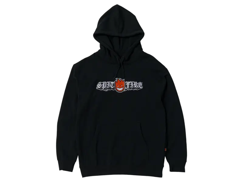 Spitfire Spitfire Old E Drop Bighead Embroidered Hoodie