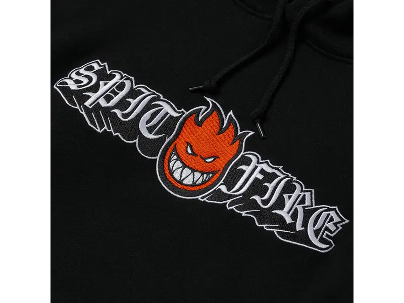 Spitfire Spitfire Old E Drop Bighead Embroidered Hoodie