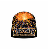 huf Huf Meltdown Reversible Black Beanie