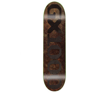 GX1000 OG Logo Patina Black Font Deck - 8.75