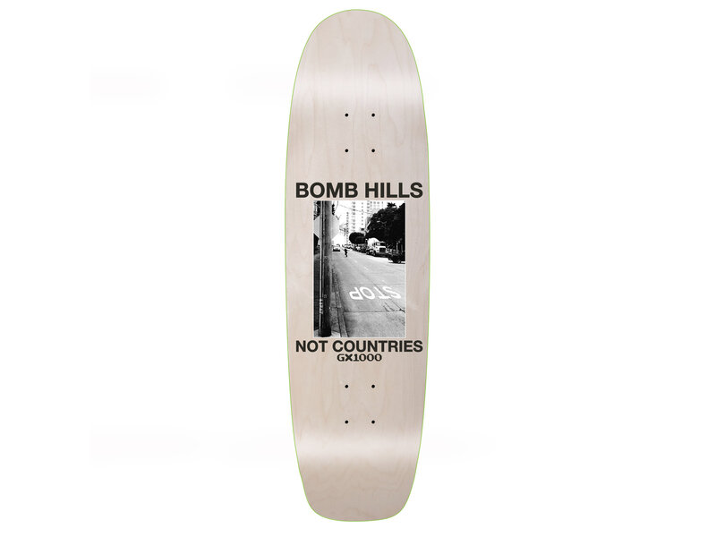 GX1000 GX1000 Bomb Hills Not Countries Cruiser Deck - 9.0