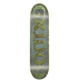 GX1000 GX1000 OG Logo Patina Blueish Green Font Deck - 8.25