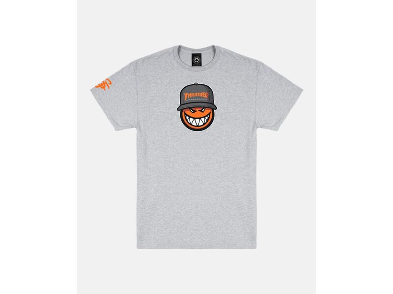 Thrasher Thrasher x Spitfire SF Loc Grey Shirt -