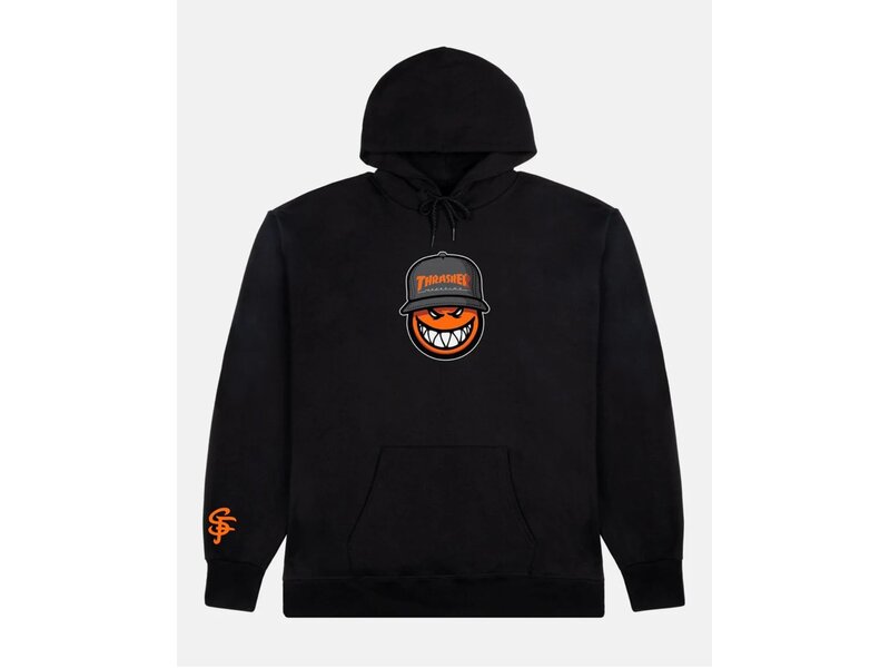 Thrasher Thrasher x Spitfire SF Loc Black Hoodie -