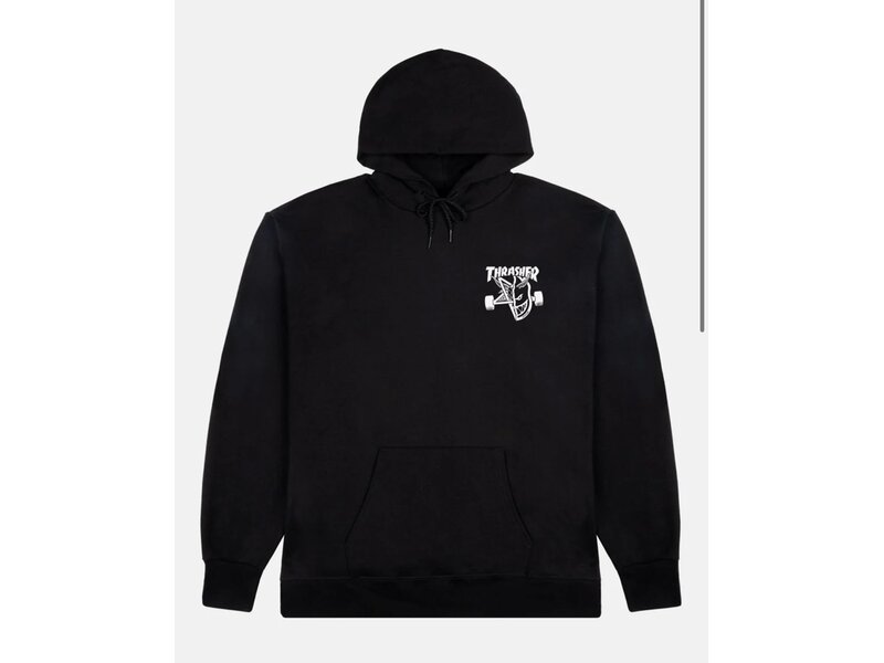 Thrasher Thrasher x Spitfire Classic Swirl Black Hoodie -
