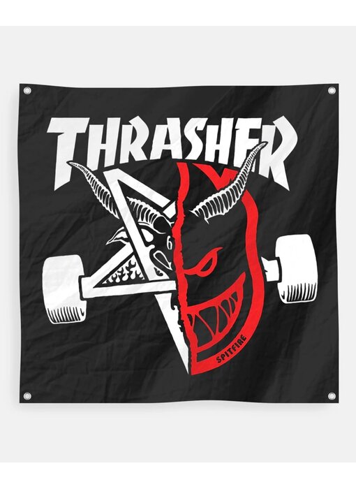 Thrasher x Spitfire Banner