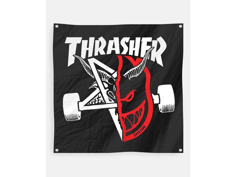 Thrasher Thrasher x Spitfire Banner