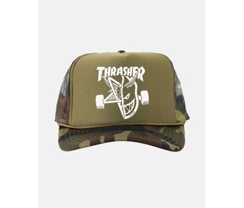 Thrasher x Spitfire Thrash & Burn Trucker Hat
