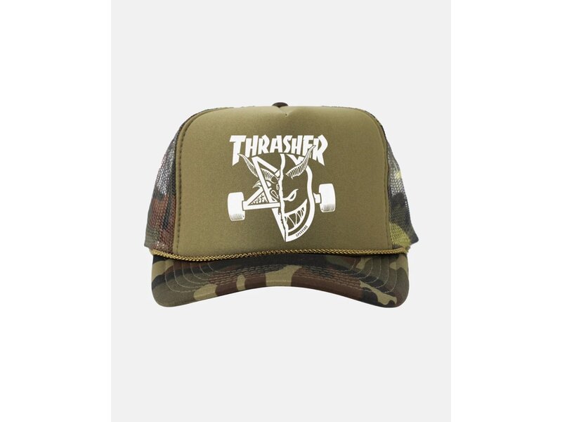Thrasher Thrasher x Spitfire Thrash & Burn Trucker Hat