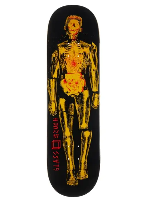 Glass House Glass Man Blk/Yllw Deck - 9.0