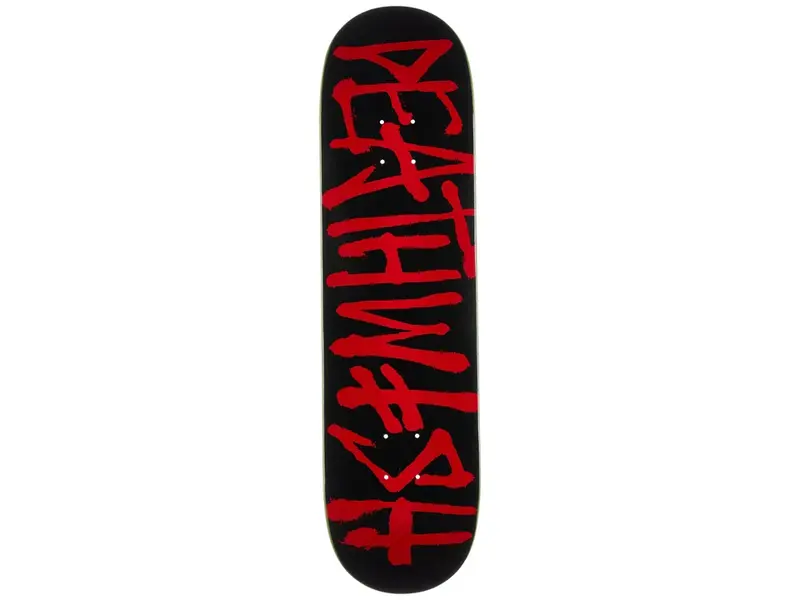 Deathwish Deathwish Deathspray BLK/RED Deck - 8.25