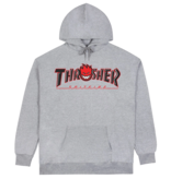 Thrasher Thrasher x Spitfire Big Head Outline Grey Hoodie -