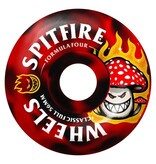 Spitfire Spitfire F4 99 Classic Full Shroom Bighead Black/Red Swirl Wheels - 56mm