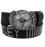 Loosey Loosey Interchangeable Buckle Belt - Black