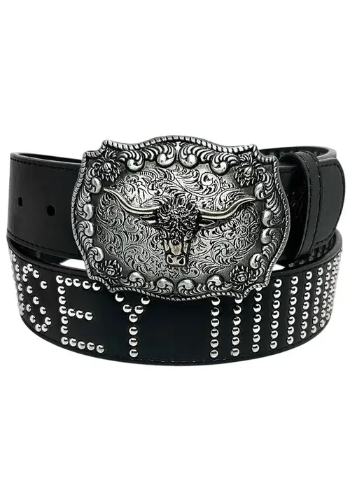 Loosey Interchangeable Buckle Belt - Black