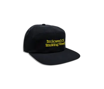 Jacuzzi Unlimited Scared Of Smoking Weed Hat - Black