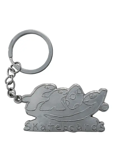 Frog Dino Logo Keychain