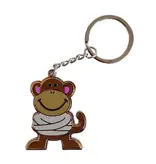 Frog Frog Krazy Monk Keychain