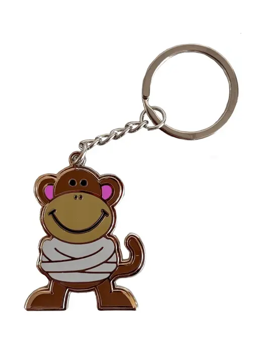 Frog Krazy Monk Keychain