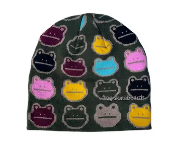 Frog Pirate Beanie - Matcha