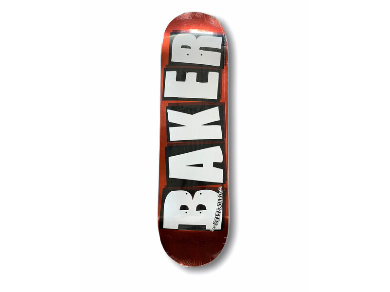 Baker Baker Brand Logo Red/White Deck