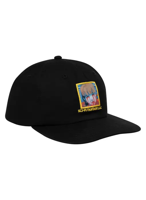 Sci-Fi Fantasy Leaking Eyes Hat - Black