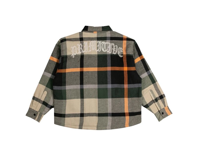Primitive Primitive Circuit Flannel Khaki Jacket -