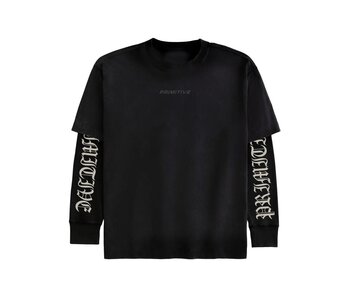 Primitive Euro Slant Twofer Thermal Black Long Sleeve -