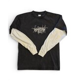 Rhythm Skateshop Rhythm Vintage Black/White Long-sleeve Shirt -