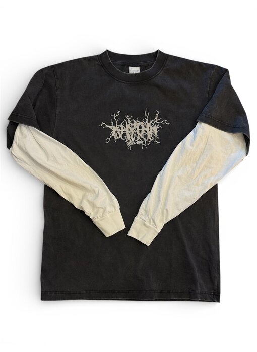 Rhythm Vintage Black/White Long-sleeve Shirt -