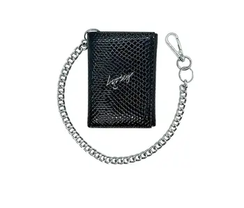 Loosey Metallic Wallet - Black