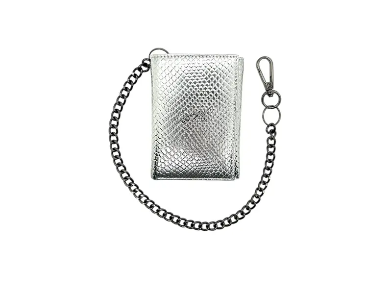 Loosey Loosey Metallic Wallet - Silver