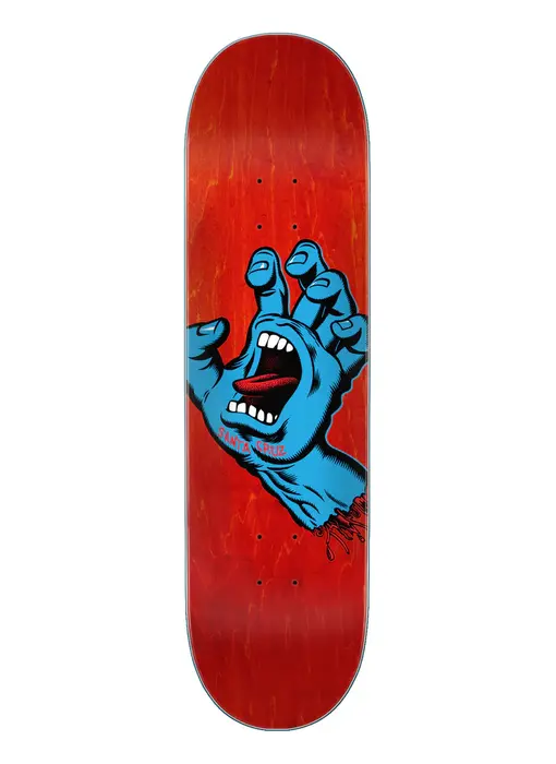 Santa Cruz Screaming Hand Deck - 8.0