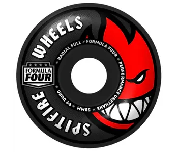 Spitfire F4 99D Radial Full Black Wheels