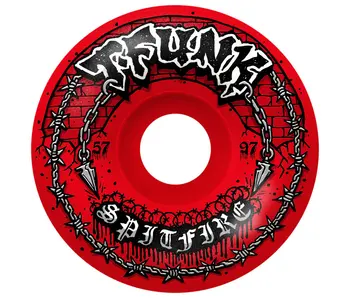 Spitfire F4 97D T-Funk Raw RF Wheels