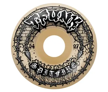 Spitfire F4 97D T-Funk Raw RF Wheels