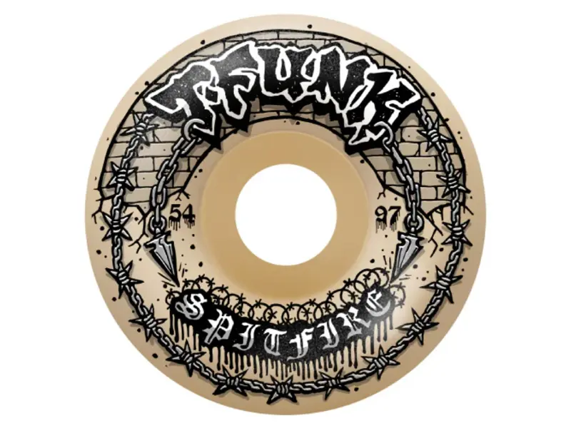 Spitfire Spitfire F4 97D T-Funk Raw RF Wheels