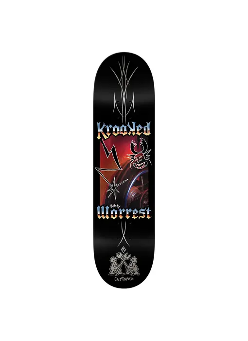 Krooked Worrest Slick Chrome Deck - 8.38